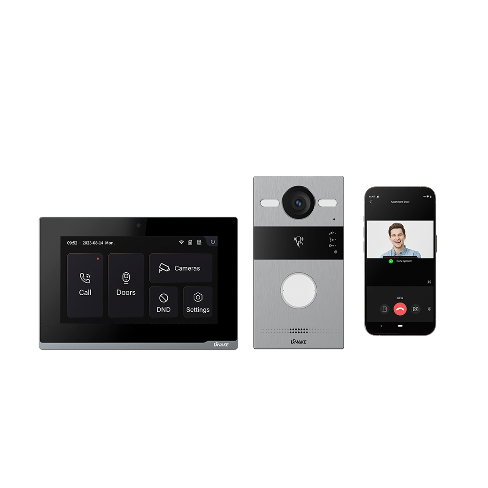 2-wire IP Video Intercom Kit